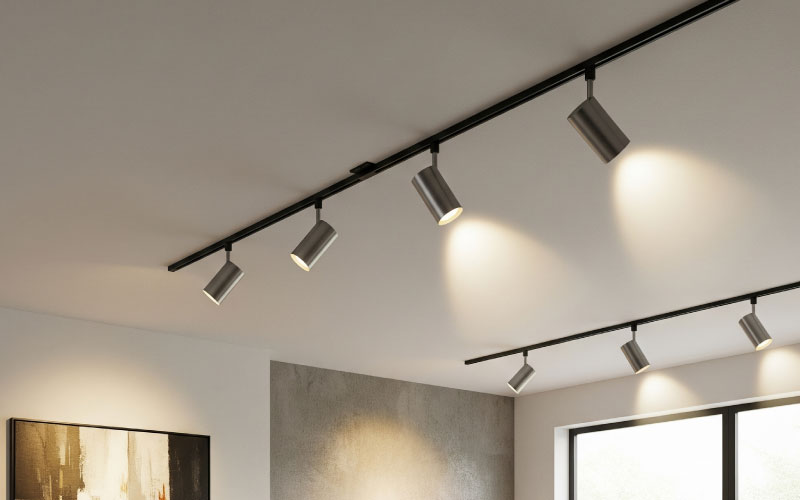 Internal Lighting Installation track lighting