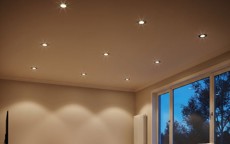 Internal Lighting Installation Recessed Lighting (Downlights): Expert fitting of modern, discreet downlights for kitchens, living rooms, bathrooms, and more. We ensure proper spacing and wiring for optimal illumination.