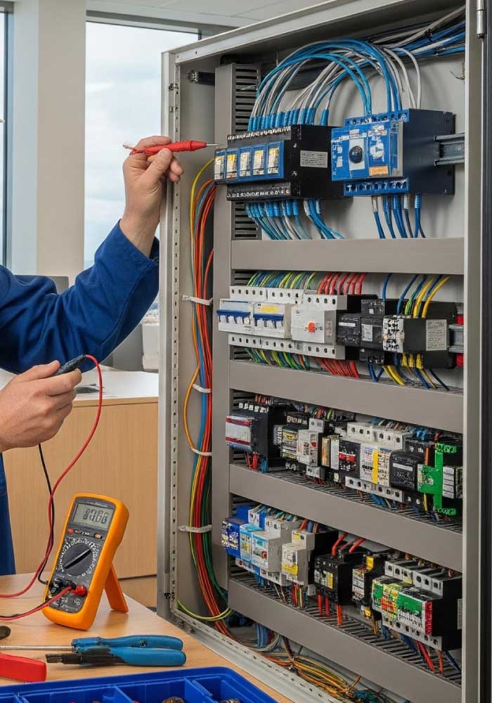 Commercial Electrical Installation electrician blackpool commercial installation project 53.8167° N, 3.0370° W