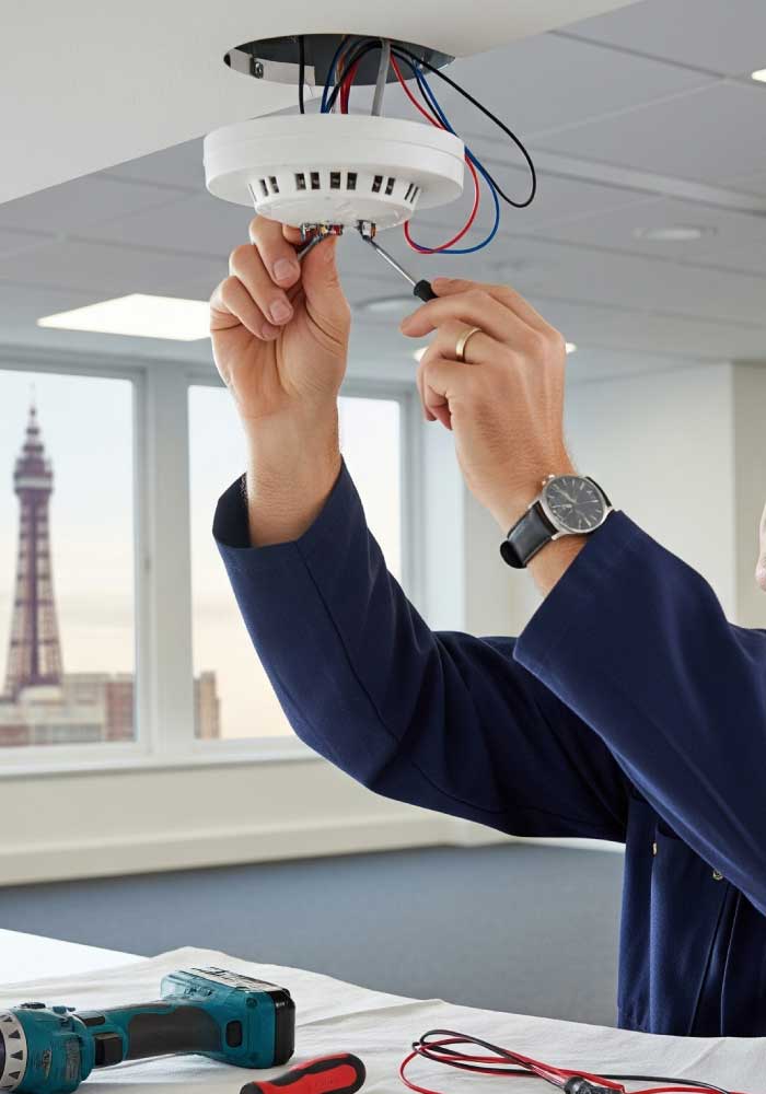 Smoke & Fire Alarm Installation types of alarms we install in blackpool