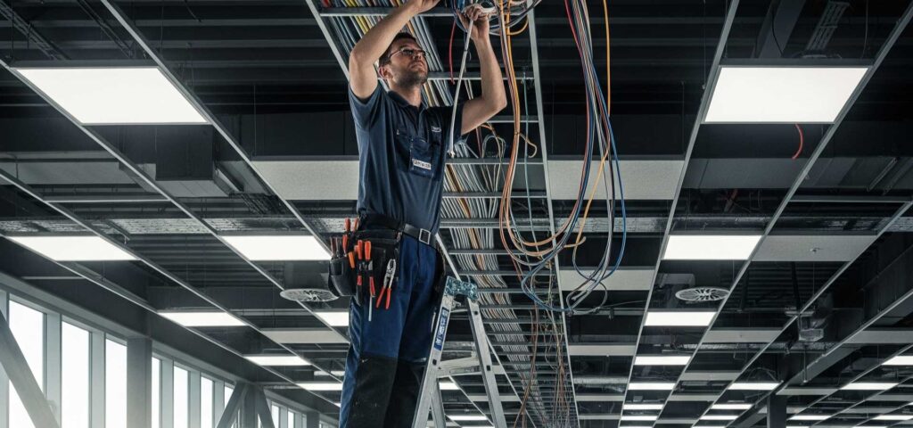 Commercial Electrical Services commercial electrican blackpool 53.8167° N, 3.0370° W