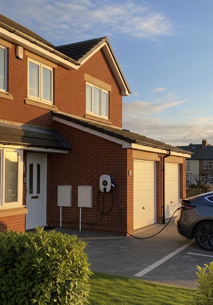 Electric Car Charging Point Installation ev charger installation blackpool 2