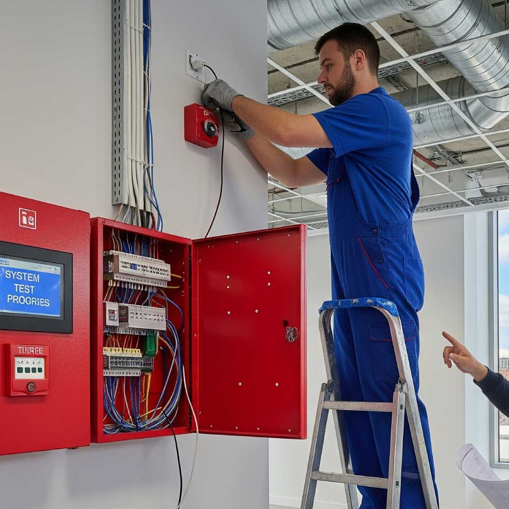 Smoke & Fire Alarm Installation fire alarm installation blackpool